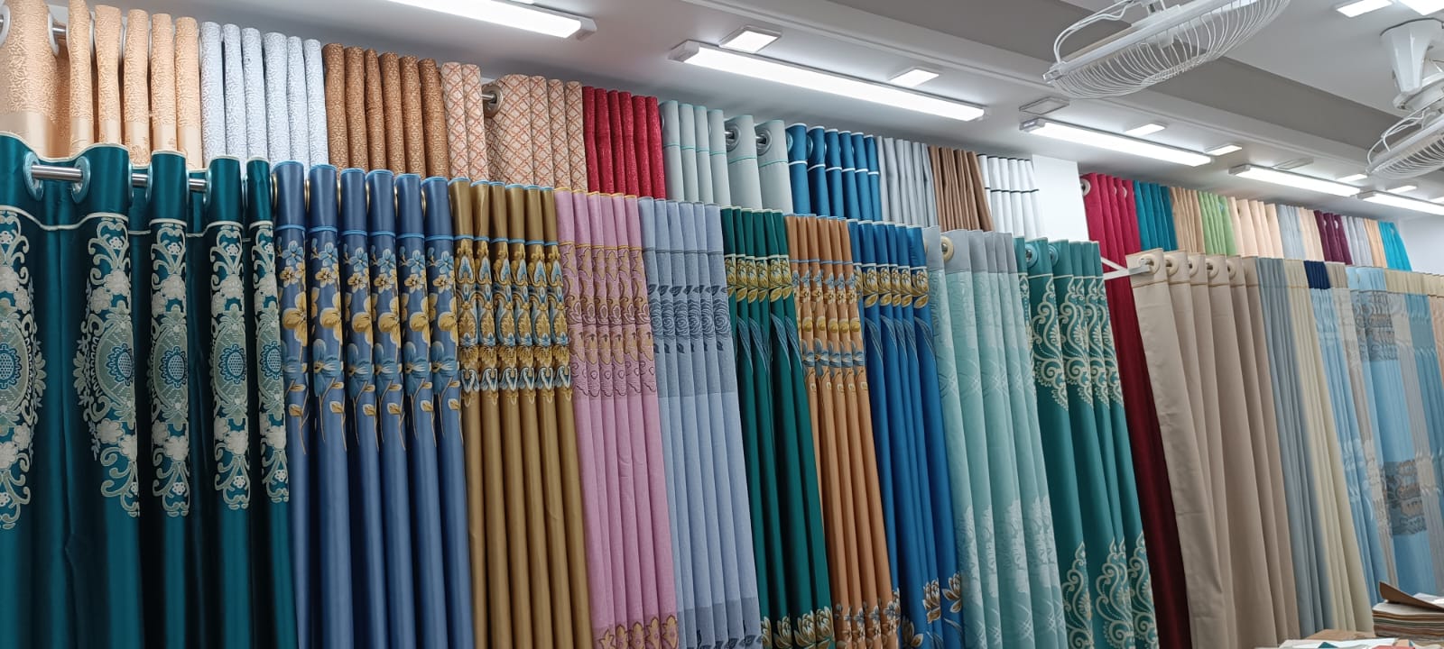 Curtain installation