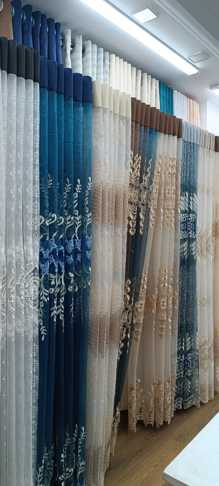 Curtain installation